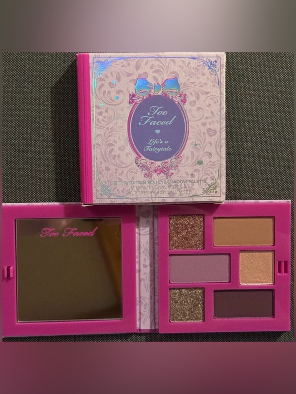 Too Faced Eye Shadow Palette Duo ~ Life's a Fairytale & Cold Smolder - Picture 6 of 11
